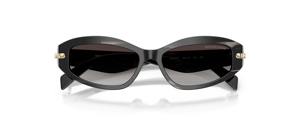 Michael Kors MK2260D Wilmington Black Horn Sunglasses