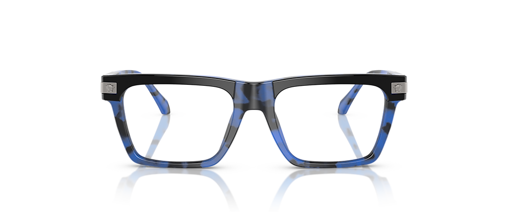 Versace VE3354 Top Black/Havana Blue Frames Versace VE3354 Top Black/Havana Blue Frames
