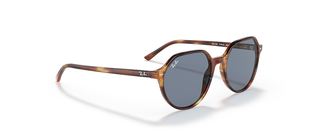 Ray-Ban RB2195 Thalia Striped Havana Sunglasses