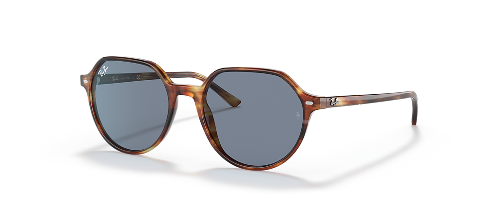 Ray-Ban RB2195 Thalia Striped Havana Sunglasses