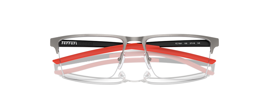 Scuderia Ferrari FZ7001 Gunmetal Brushed Frames