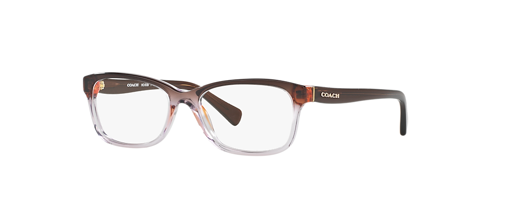 Coach HC6089 Transparent Purple Gradient Frames