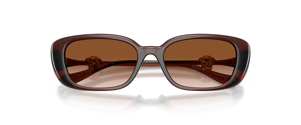 Versace VE4504D Transparent Brown Sunglasses