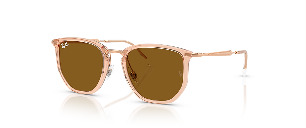 Ray-Ban RB4451 Transparent Beige Sunglasses Ray-Ban RB4451 Transparent Beige Sunglasses