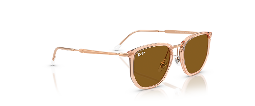 Ray-Ban RB4451 Transparent Beige Sunglasses Ray-Ban RB4451 Transparent Beige Sunglasses