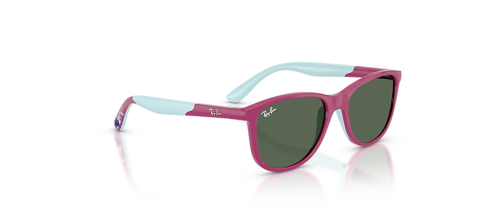 Ray-Ban RB9077S Ray-Ban Disney - Lilo & Stitch Sun Kids Fucsia & Rubber Azzurre Sunglasses