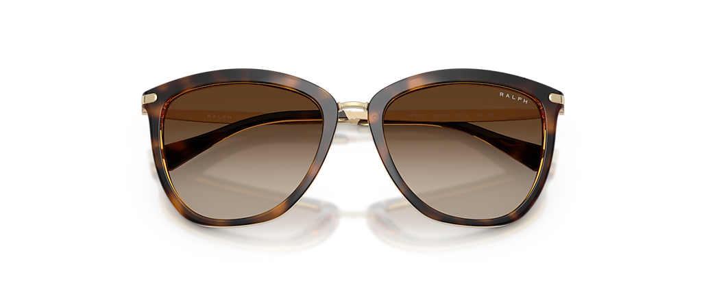 Ralph RA5245 Shiny Dark Havana Sunglasses