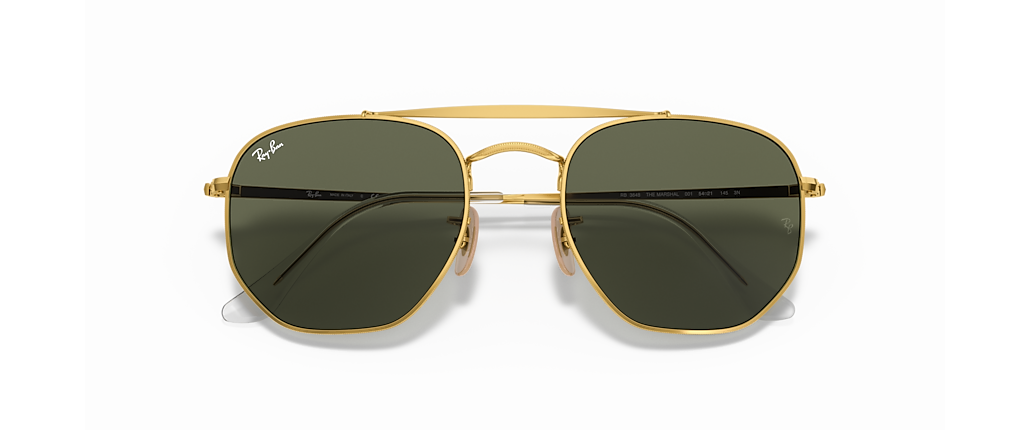 Ray-Ban RB3648 Marshal Arista Gold Sunglasses Ray-Ban RB3648 Marshal Arista Gold Sunglasses