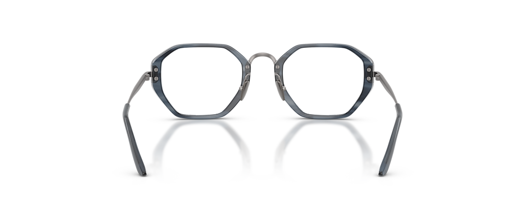 Giorgio Armani AR7282 Striped Smoke Frames