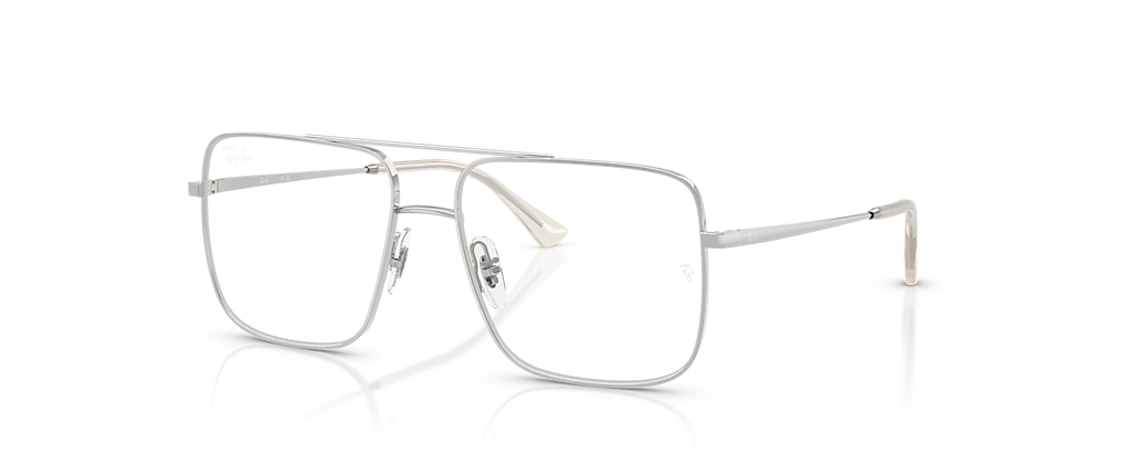 Ray-Ban RB3758V Ari Optics Silver Frames