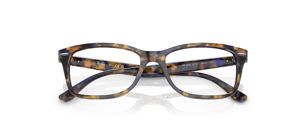 Ray-Ban RB5428 Optics Yellow & Blue Havana Frames