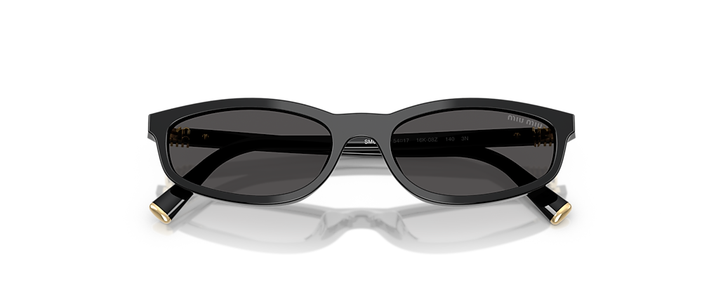 Miu Miu MU A06S Black Sunglasses Miu Miu MU A06S Black Sunglasses