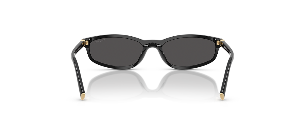 Miu Miu MU A06S Black Sunglasses Miu Miu MU A06S Black Sunglasses