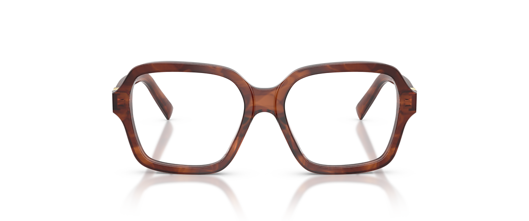 Miu Miu MU 03YV Striped Tobacco Frames