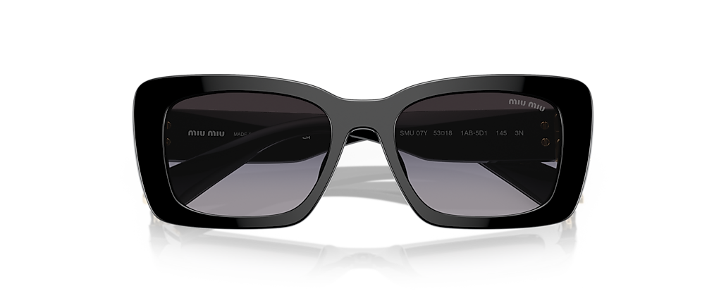 Miu Miu MU 07YS Black Sunglasses Miu Miu MU 07YS Black Sunglasses