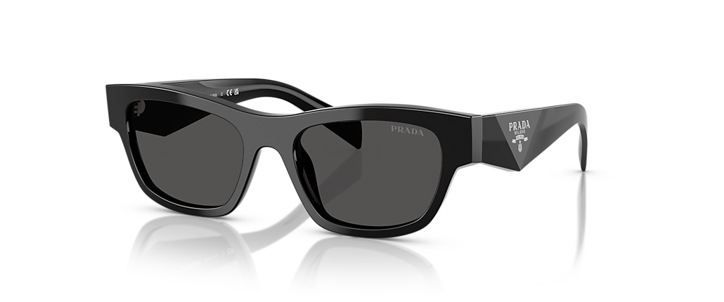 Prada PR B09S Black Sunglasses