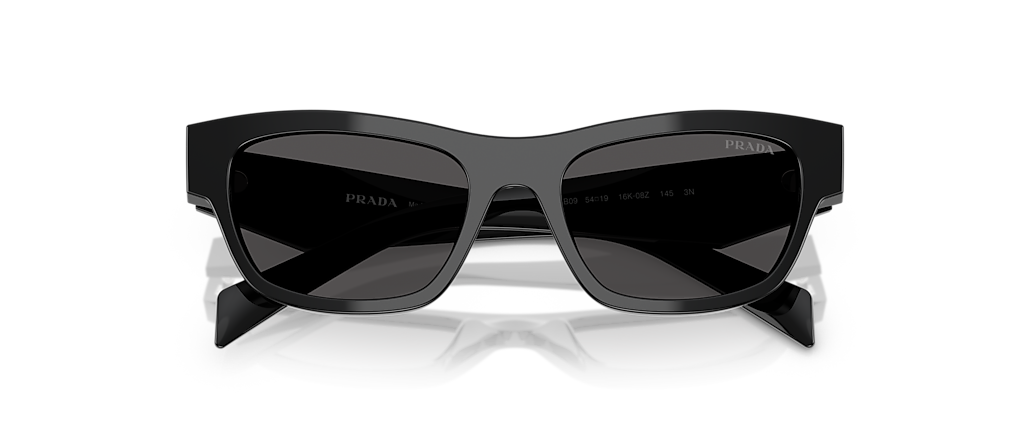 Prada PR B09S Black Sunglasses