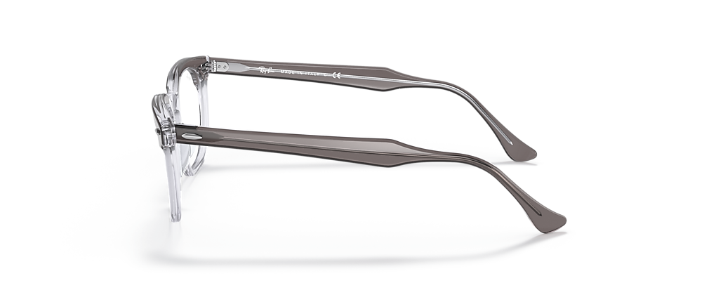 Ray-Ban RB5398 Hawkeye Optics Grey On Transparent Frames Ray-Ban RB5398 Hawkeye Optics Grey On Transparent Frames