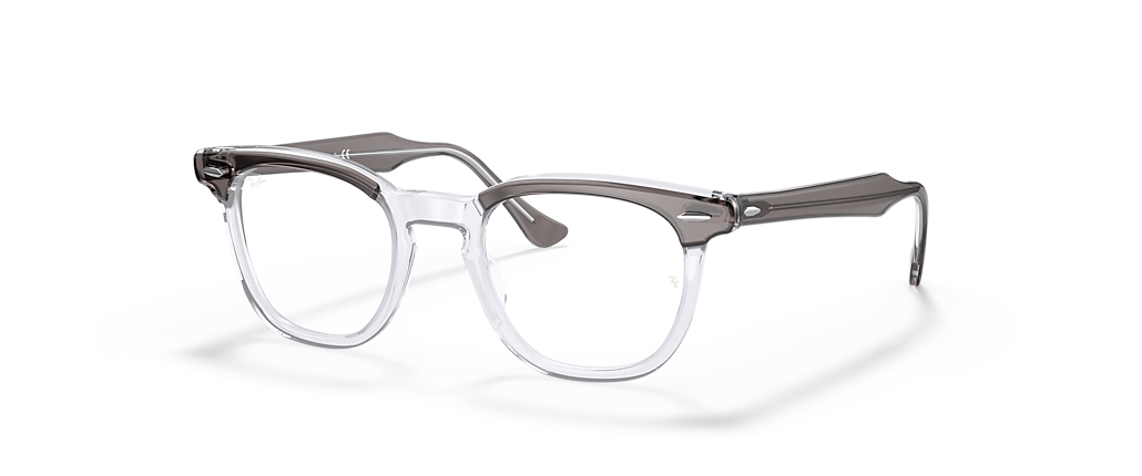 Ray-Ban RB5398 Hawkeye Optics Grey On Transparent Frames Ray-Ban RB5398 Hawkeye Optics Grey On Transparent Frames
