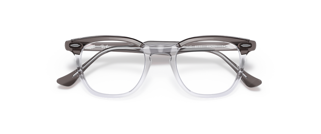 Ray-Ban RB5398 Hawkeye Optics Grey On Transparent Frames Ray-Ban RB5398 Hawkeye Optics Grey On Transparent Frames