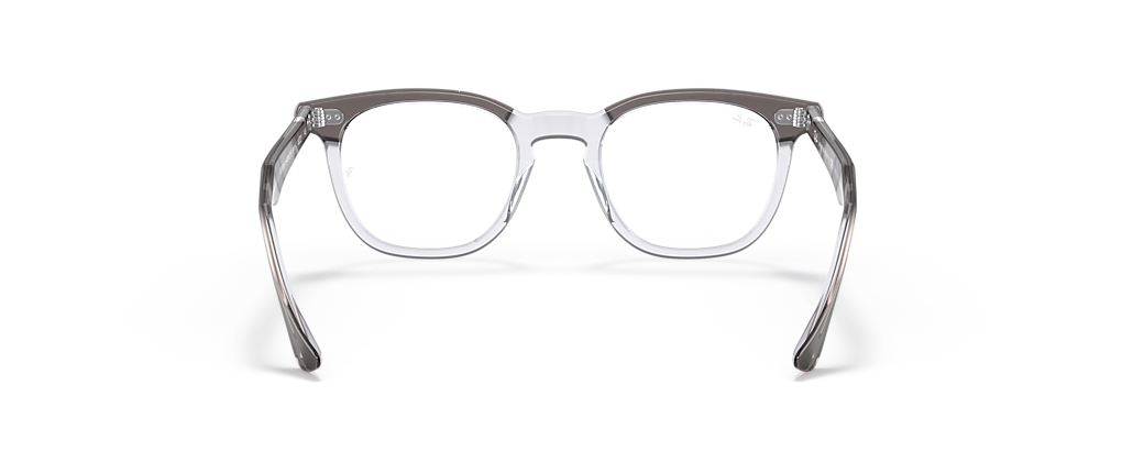 Ray-Ban RB5398 Hawkeye Optics Grey On Transparent Frames Ray-Ban RB5398 Hawkeye Optics Grey On Transparent Frames