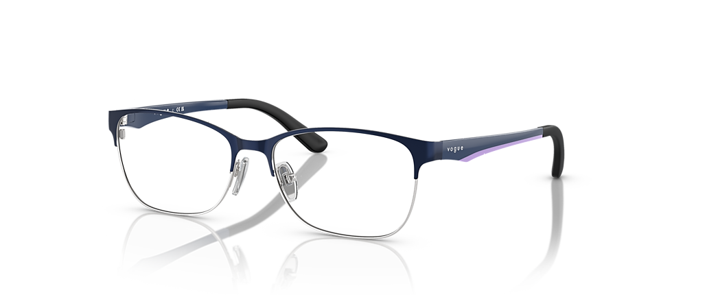 Vogue Eyewear VO3940 Top Brushed Blue/Silver Frames
