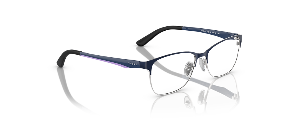 Vogue Eyewear VO3940 Top Brushed Blue/Silver Frames