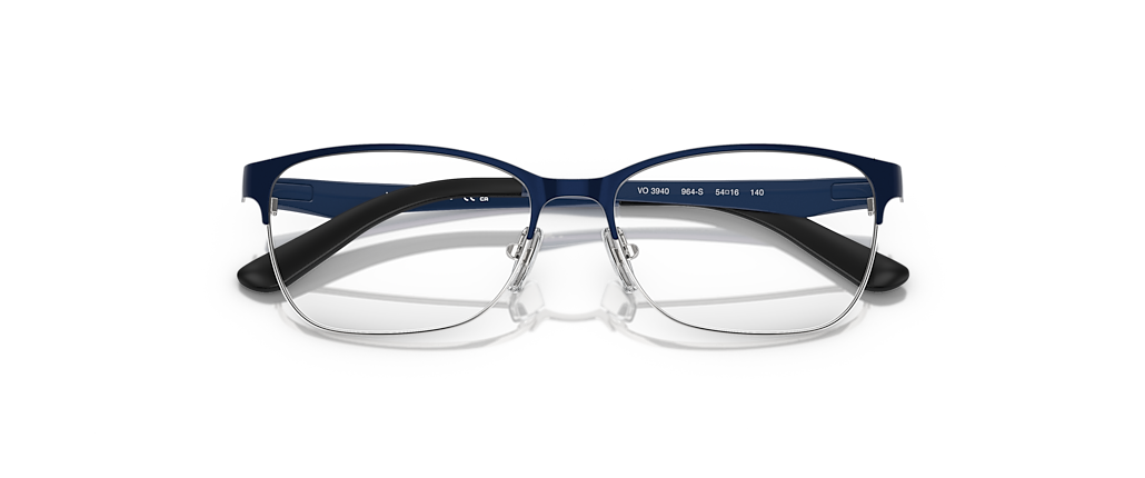 Vogue Eyewear VO3940 Top Brushed Blue/Silver Frames