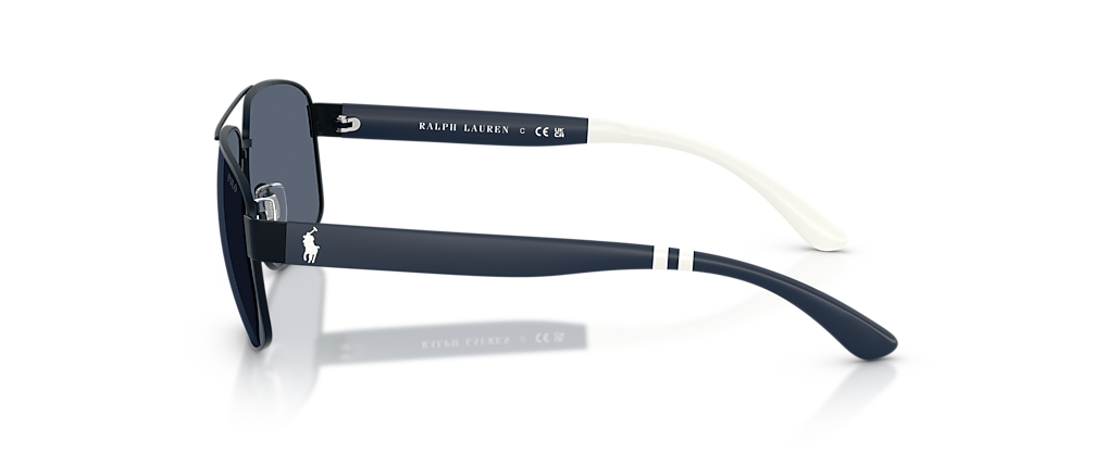 Polo Ralph Lauren PH3112 Matte Navy Blue Sunglasses