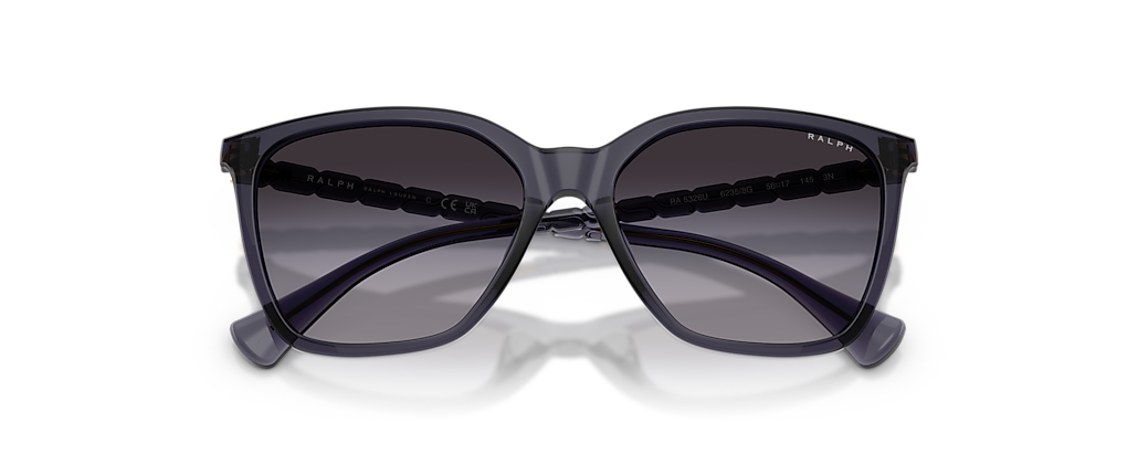 Ralph RA5328U Shiny Transparent Violet Sunglasses Ralph RA5328U Shiny Transparent Violet Sunglasses