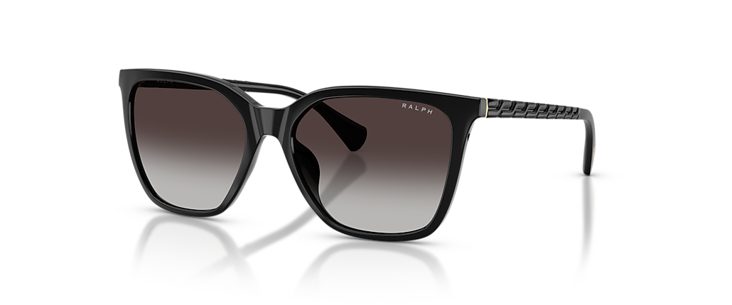 Ralph RA5328U Shiny Black Sunglasses Ralph RA5328U Shiny Black Sunglasses