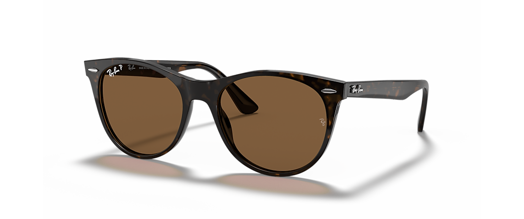 Ray-Ban RB2185 Wayfarer II Classic Spotted Havana Sunglasses Ray-Ban RB2185 Wayfarer II Classic Spotted Havana Sunglasses