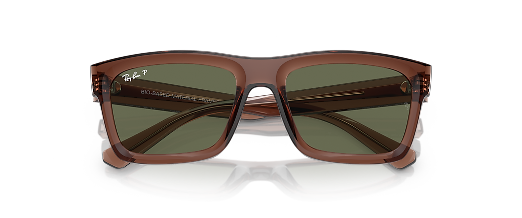 Ray-Ban RB4396 Warren Bio-Based Transparent Brown Sunglasses Ray-Ban RB4396 Warren Bio-Based Transparent Brown Sunglasses