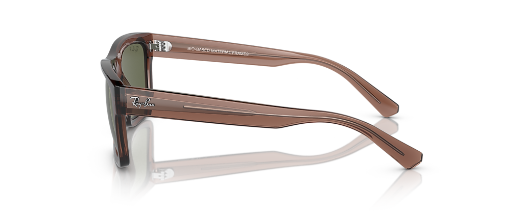 Ray-Ban RB4396 Warren Bio-Based Transparent Brown Sunglasses Ray-Ban RB4396 Warren Bio-Based Transparent Brown Sunglasses