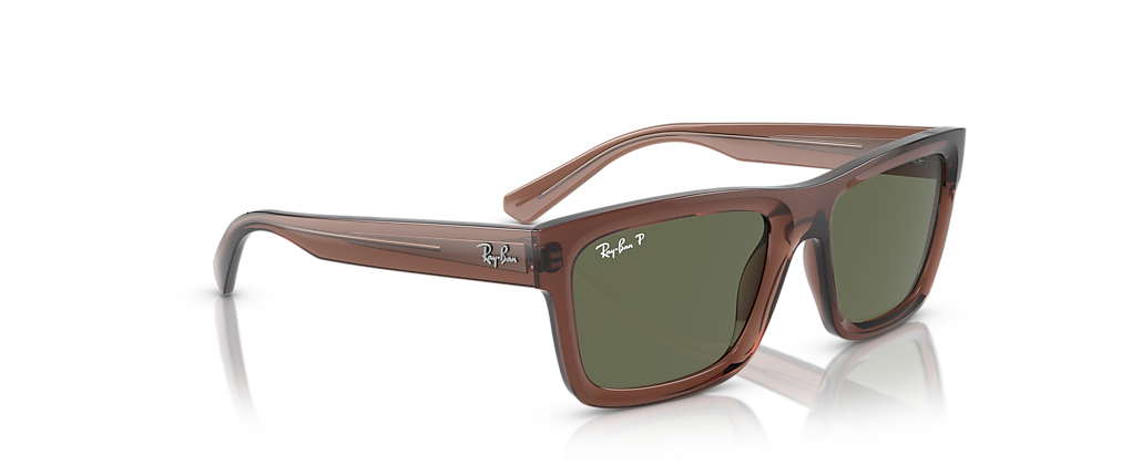 Ray-Ban RB4396 Warren Bio-Based Transparent Brown Sunglasses Ray-Ban RB4396 Warren Bio-Based Transparent Brown Sunglasses
