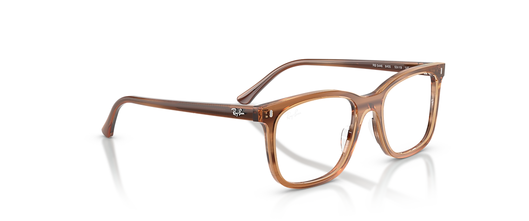 Ray-Ban RB5446 Striped Brown Frames