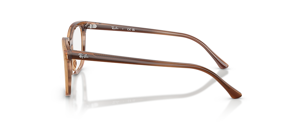 Ray-Ban RB5446 Striped Brown Frames