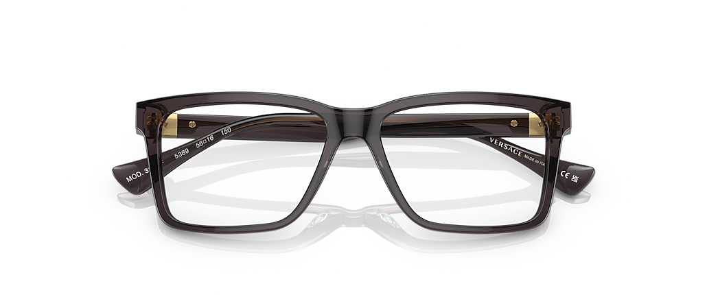 Versace VE3328F Transparent Grey Frames Versace VE3328F Transparent Grey Frames
