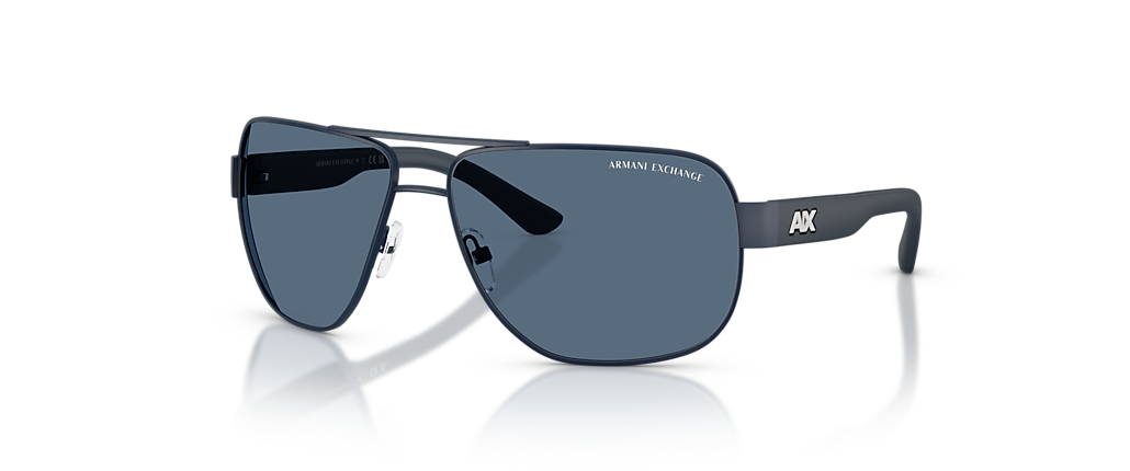 Armani Exchange AX2012S Matte Blue Sunglasses Armani Exchange AX2012S Matte Blue Sunglasses