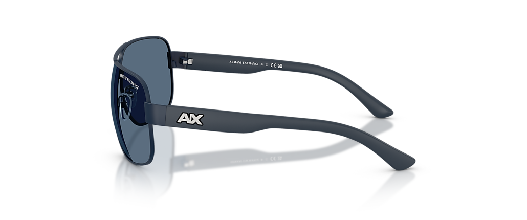 Armani Exchange AX2012S Matte Blue Sunglasses Armani Exchange AX2012S Matte Blue Sunglasses