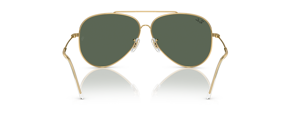 Ray-Ban RBR0101S Aviator Reverse Arista Gold Sunglasses