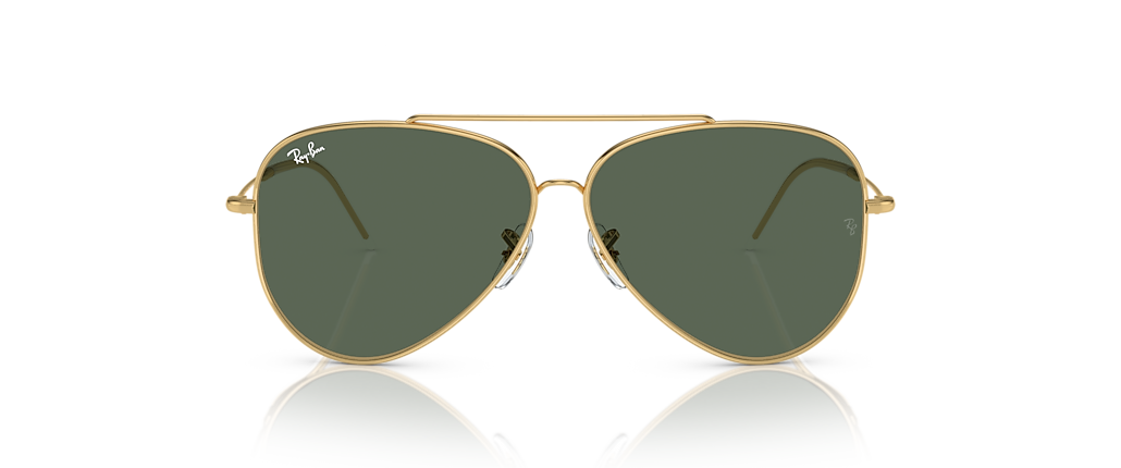 Ray-Ban RBR0101S Aviator Reverse Arista Gold Sunglasses