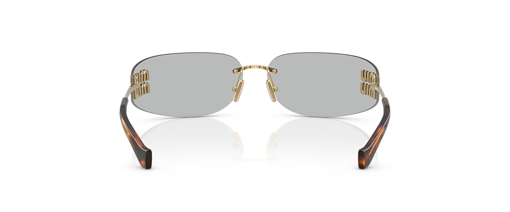 Miu Miu MU A51S Gold Sunglasses Miu Miu MU A51S Gold Sunglasses