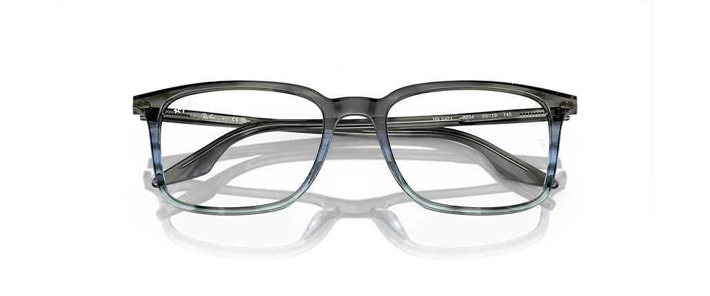 Ray-Ban RB5421 Optics Striped Grey & Blue Frames
