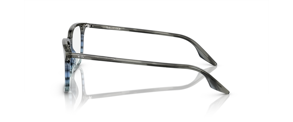 Ray-Ban RB5421 Optics Striped Grey & Blue Frames