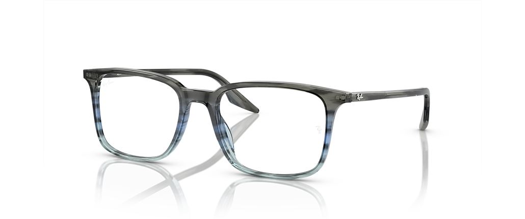 Ray-Ban RB5421 Optics Striped Grey & Blue Frames
