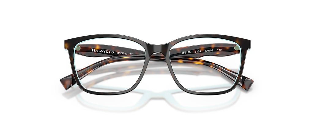 Tiffany & Co. TF2175 Havana On Tiffany Blue Frames