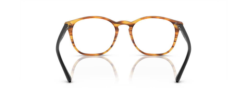 Giorgio Armani AR7074 Matte Striped Light Brown Frames