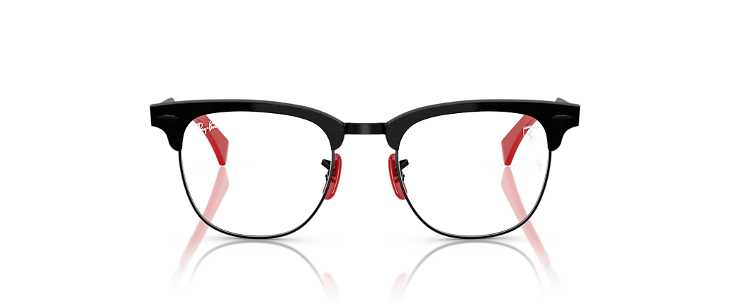 Ray-Ban RB3807VM Optics Scuderia Ferrari Collection Brushed Black On Black Frames Ray-Ban RB3807VM Optics Scuderia Ferrari Collection Brushed Black On Black Frames