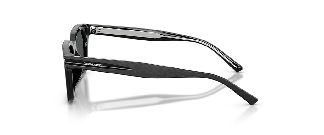 Giorgio Armani AR8251U Brushed Black Sunglasses